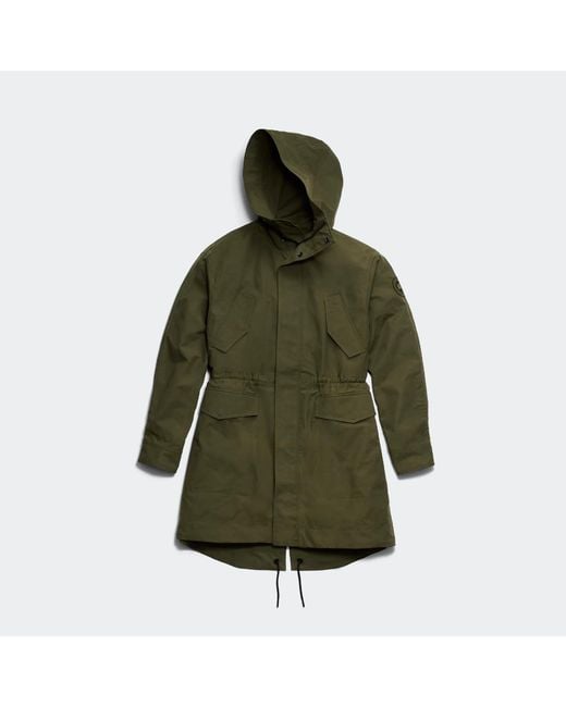 Canada Goose Green Harrison Lightweight Parka for men