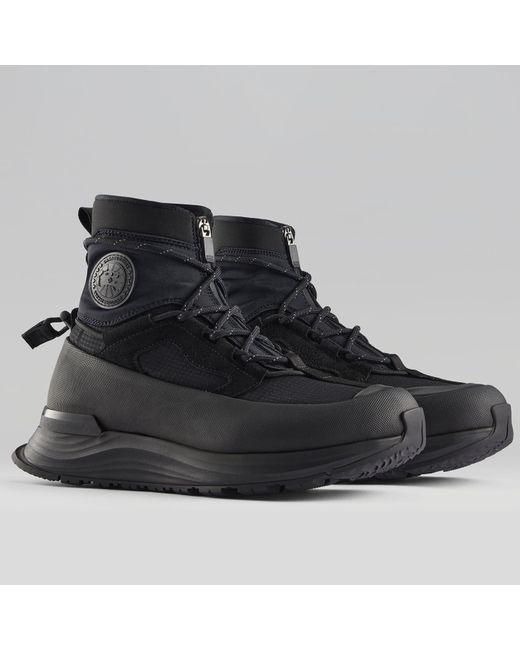 Canada Goose Glacier Trail Sneaker High in Black Lyst