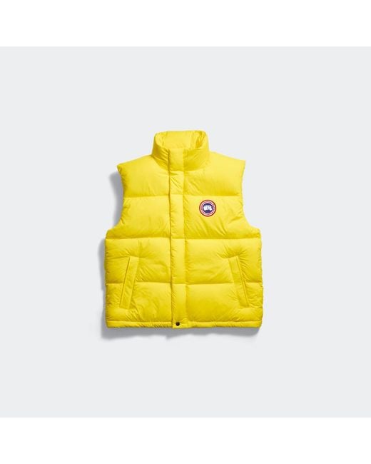Canada Goose Yellow Sterling Puffer Vest for men