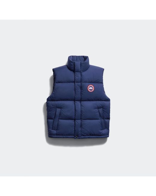 Canada Goose Blue Fallon Puffer Jacket