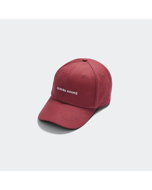 Canada Goose Red Everyday Cap