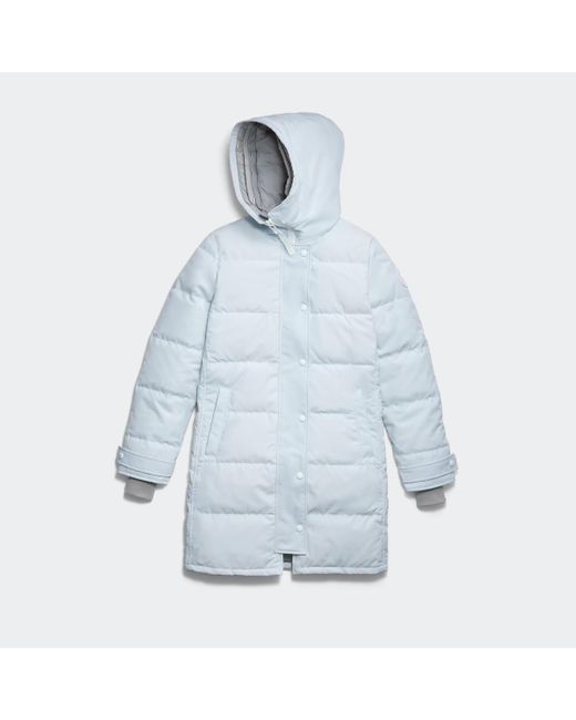 Canada Goose Blue Shelburne Parka Label