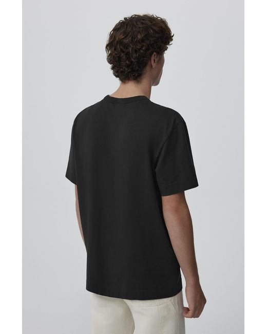 Canada Goose Black Gladstone Relaxed T-shirt for men