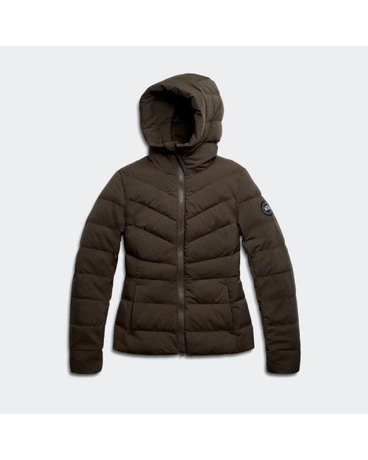 Canada Goose Brown Clair Jacket Disc