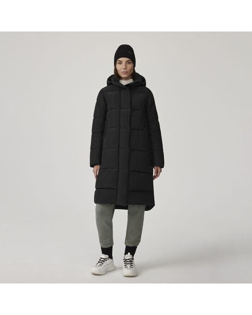 Canada Goose Byward Parka Black Label Shiny Crinkle Lyst UK