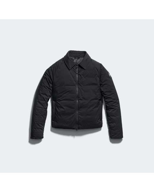 Canada Goose Black Lodge Track Jacket Disc for men