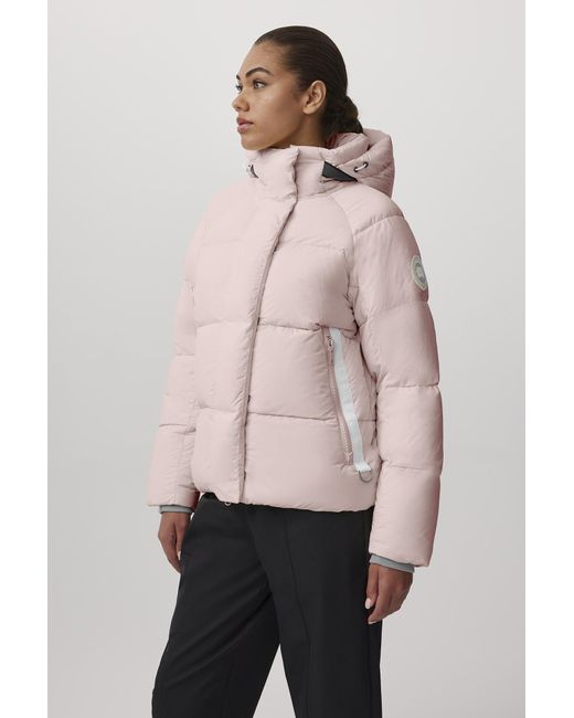 canada goose pink parka