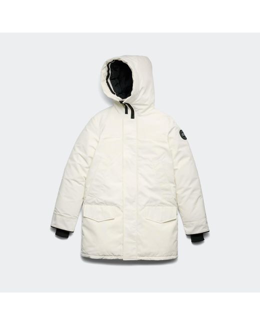 Canada Goose White Langford Parka Disc for men