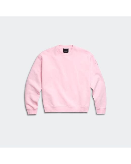 Canada Goose Pink Wander Sweatshirt