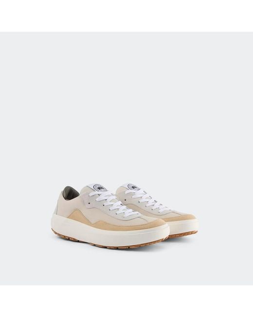Canada Goose White Ossington Sneaker for men
