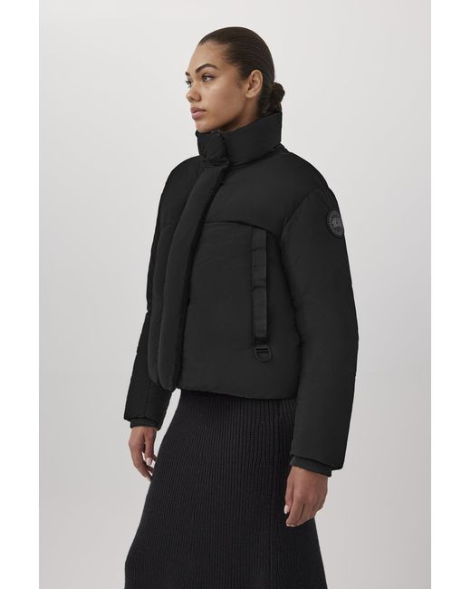 Canada Goose Junction Cropped Puffer Black Label