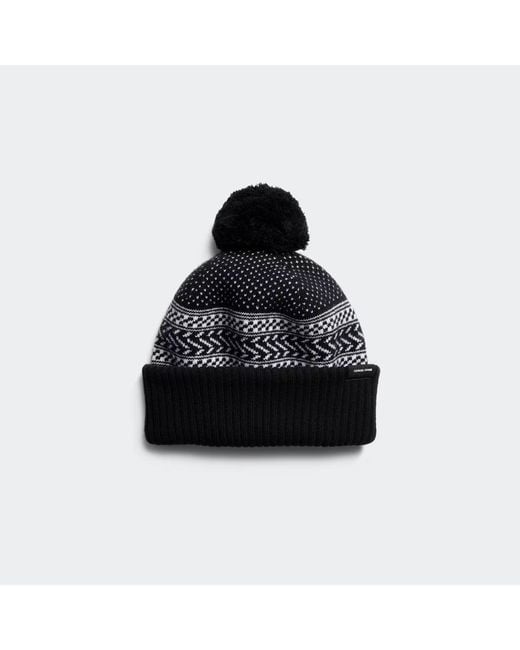 Canada Goose Black Pom Toque for men