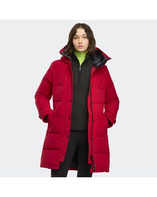 Canada Goose Red Shelburne Parka