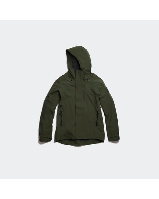Canada Goose Green Rupert Rain Jacket Disc for men