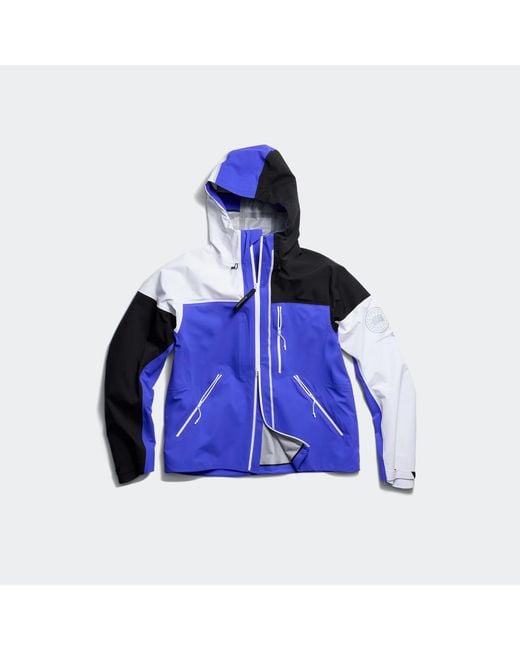 Canada Goose Blue Merge Colour Block Jacket