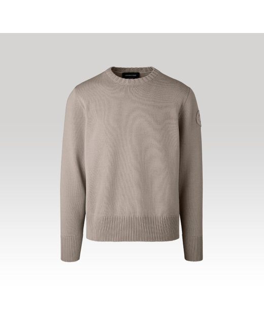 Canada Goose Gray Rosseau Sweater for men