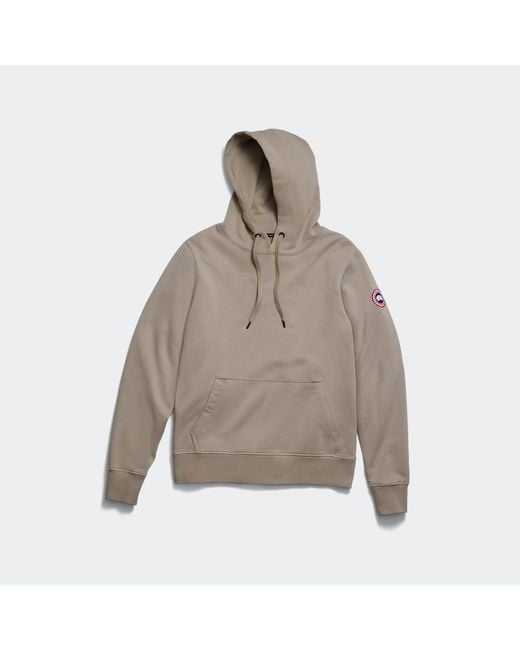 Canada Goose Gray Huron Hoodie for men
