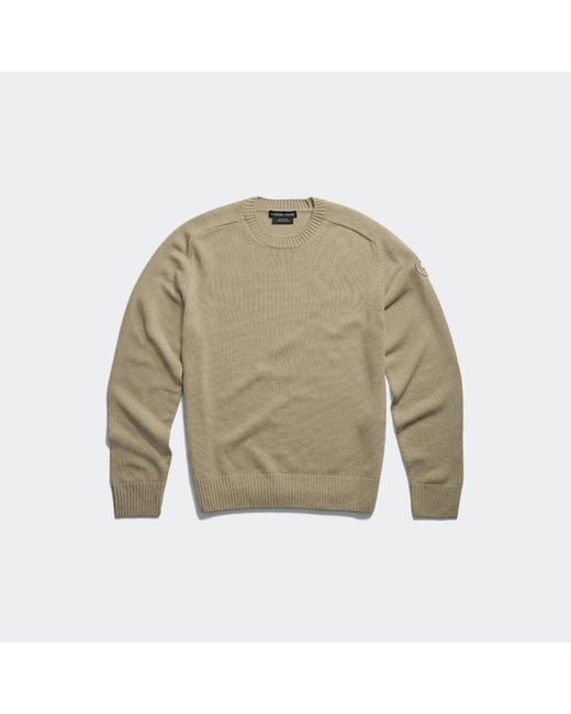 Canada Goose Green Matawin Knit Crew for men