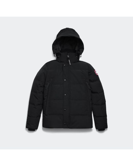 Canada Goose Black Wyndham Parka Disc for men