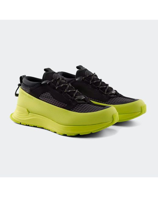 Canada Goose Yellow Glacier Trail Dyneema Sneaker for men