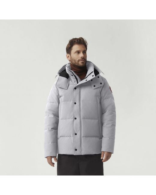 Canada Goose Wyndham Parka Heritage in Gray for Men | Lyst