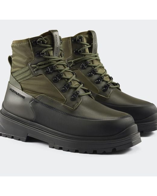 Canada Goose Green Keystone Boot for men
