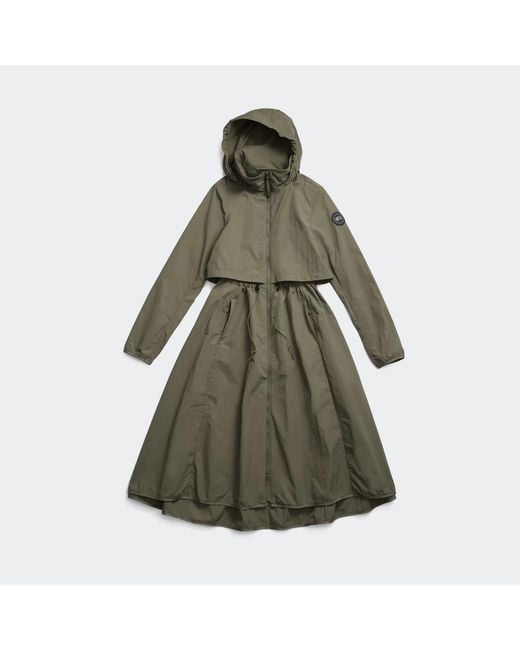 Canada Goose Green Sinclair Long Coat