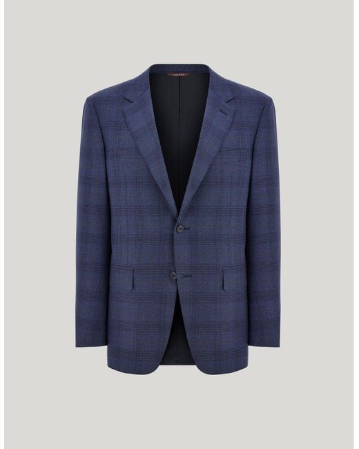 Giacca Blu E Biscotto di Canali in Blue da Uomo