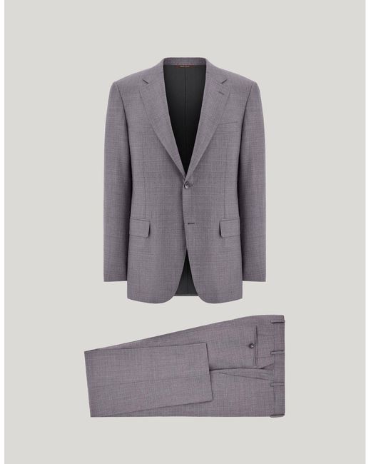 Canali Gray Regular-Fit Suit for men