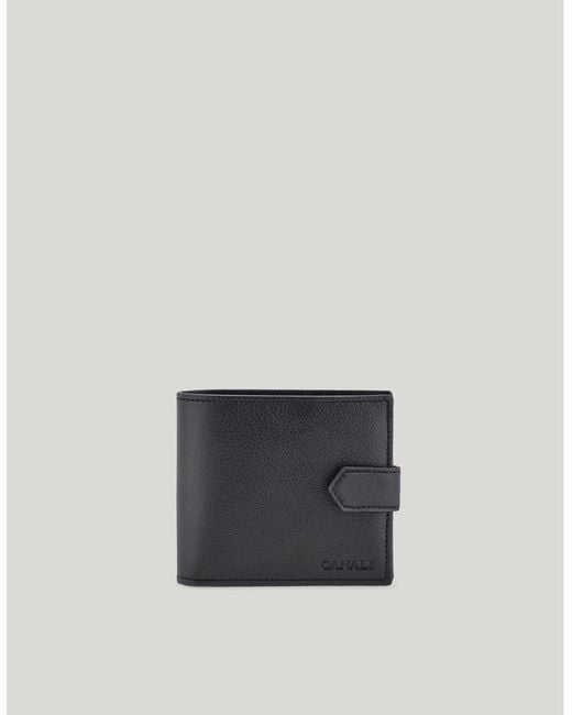 Canali Black Wallet for men