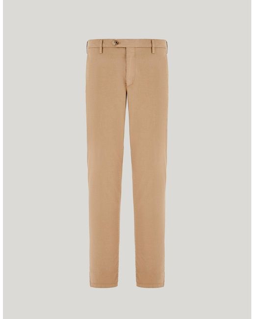 Canali Natural Dune Regular Fit Chino Pants for men