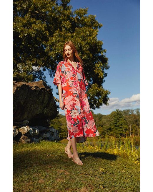 Cara Cara Hobbs Dress in Red | Lyst