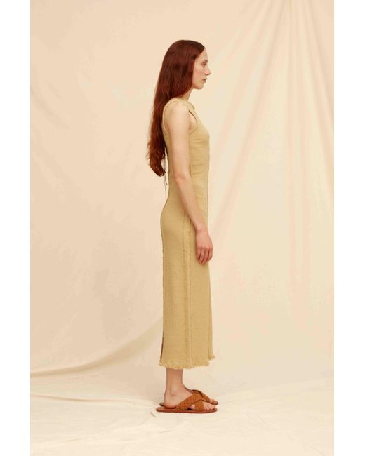 Caravana Natural Bani Dress Cotton Jute