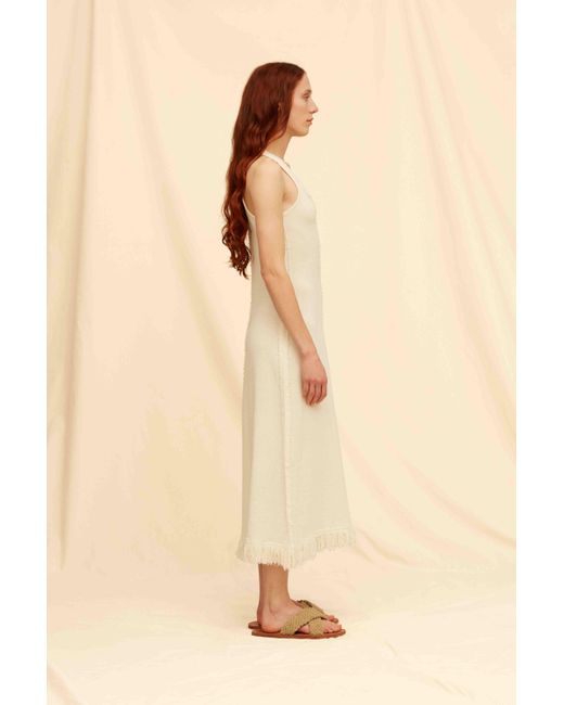 Caravana Natural Otse Midi Dress Cotton Jute