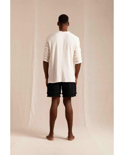 Caravana Natural Hubiku Shirt Cotton Jute for men