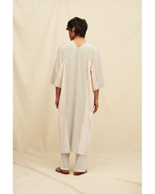 Caravana Natural Yuuch Lines Vest Cotton Jute