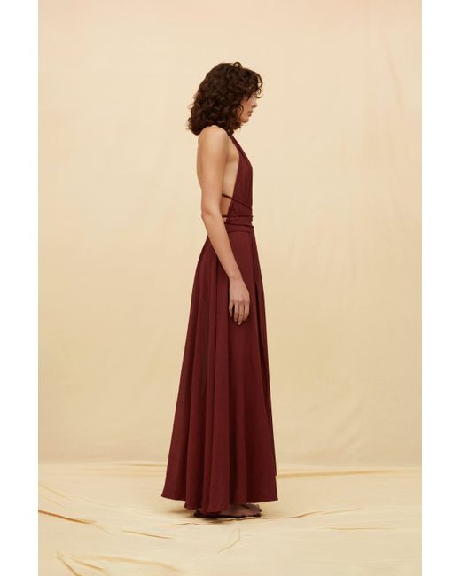 Caravana Natural Hera Gauze Dress Cotton Gauze
