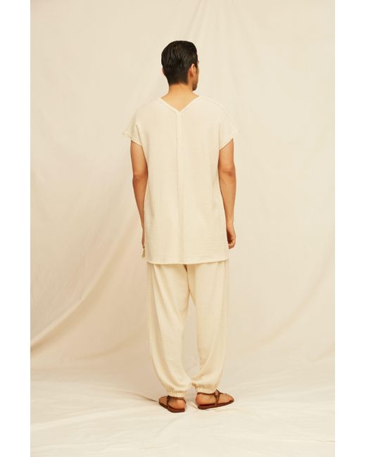 Caravana Natural Tsiibol Shirt Cotton Jute for men