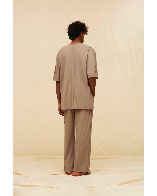 Caravana Natural Ryo Shirt Cotton Voile for men