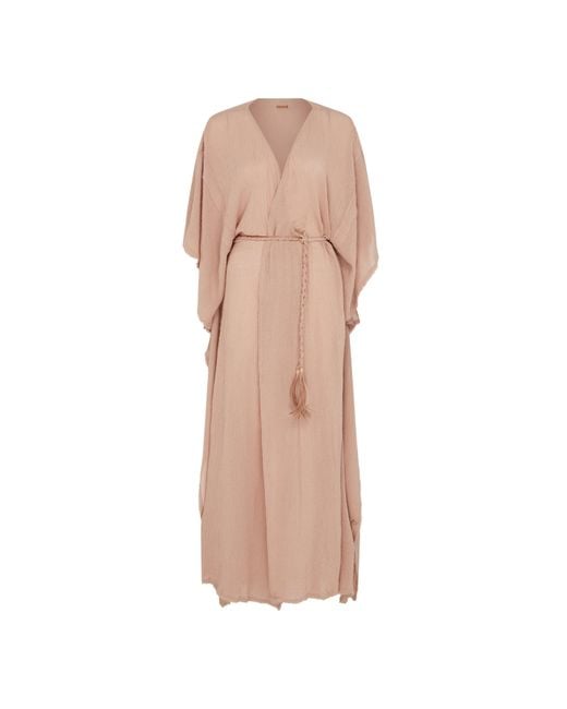 Caravana Natural Chumuk Kaftan Cotton Gauze