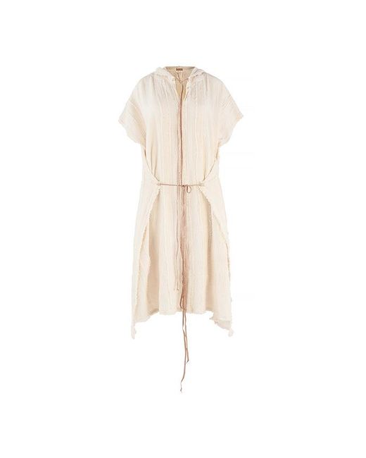Caravana Natural Ntuchi Poncho Cotton Jute