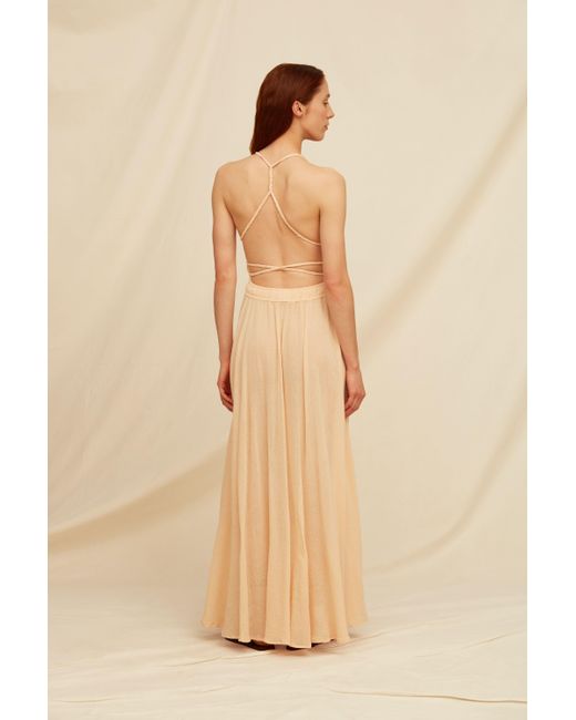 Caravana Pink Hera Gauze Dress Cotton Gauze