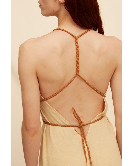 Caravana Natural Yatzil Dress Artisanal Cotton