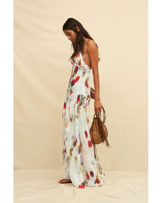 Caravana Natural Naluma Maxi Dress Lyocell Ramie