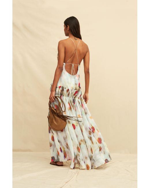 Caravana Natural Naluma Maxi Dress Lyocell Ramie