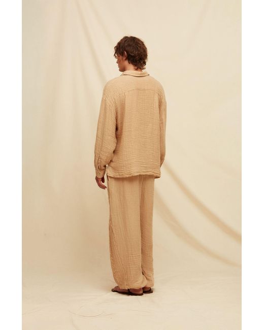 Caravana Brown Tsuukul Shirt for men
