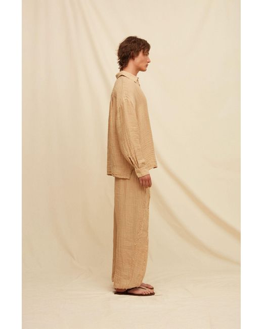 Caravana Brown Tsuukul Shirt for men