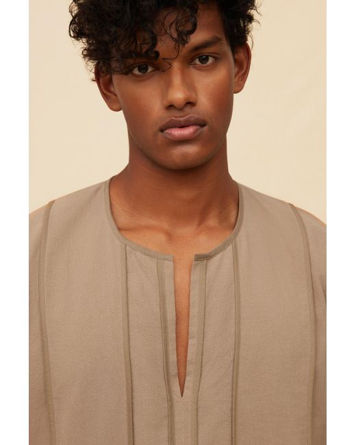 Caravana Natural Ryo Shirt Cotton Voile for men