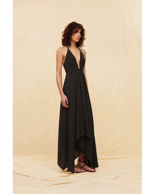 Caravana Natural Yatzil Maxi Dress Artisanal Cotton