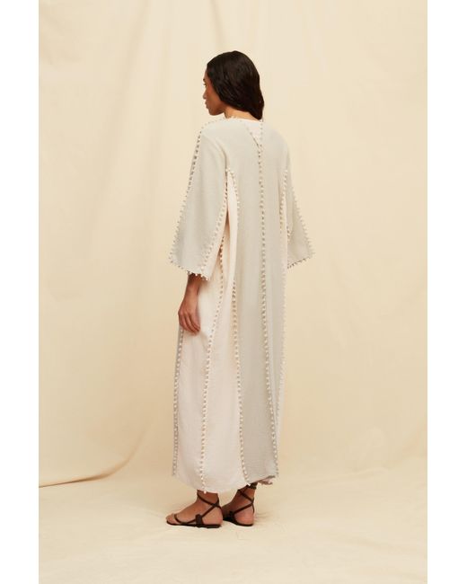 Caravana Natural Yuuch Lines Vest Cotton Jute